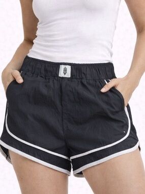 Free People Movement Black Running Shorts Athletic Elastic Waist Size XS
